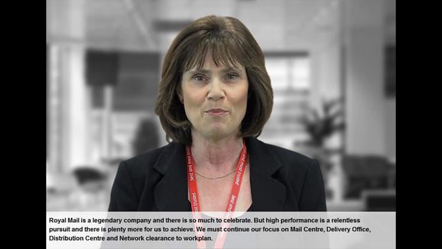 Still from Maggie Saunders: Presenter to camera